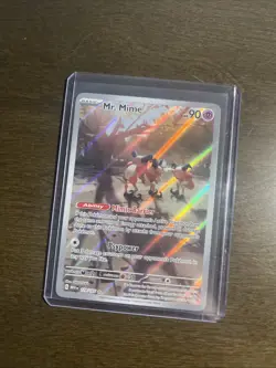 Mr. Mime 179/165 Holo Pokemon, TCG IRSv: Scarlet & Violet 151 NM Rare - Image 1