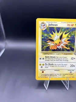 Pokemon Jolteon Jungle 4/64 Holo Rare Unlimited English Card - MP+ - Image 4