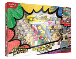 Pokemon Ascended Heroes Premium Poster Collection Lucario PRESALE 3/20 - Image 1