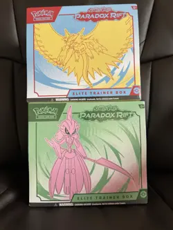 Pokemon - Paradox Rift Elite Trainer Box ETB COMBO SEALED - Image 1