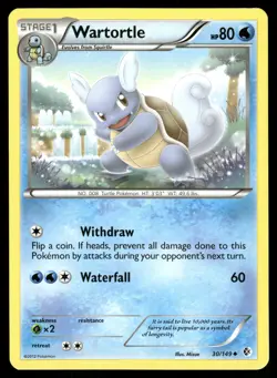 Wartortle 30/149 Boundaries Crossed Pokemon - Image 1