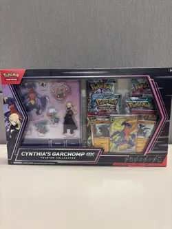 Pokemon TCG: Cynthia’s Garchomp ex Premium Collection box Sealed - Image 1