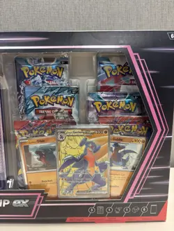 Pokemon TCG: Cynthia’s Garchomp ex Premium Collection box Sealed - Image 2
