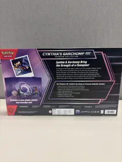 Pokemon TCG: Cynthia’s Garchomp ex Premium Collection box Sealed - Image 4
