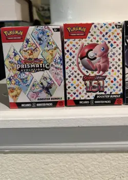 Pokemon 151 Booster Bundle / Prismatic Evolutions Booster Bundle Sealed - Image 1
