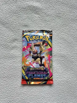 New Pokemon TCG Mega Evolution Phantasmal Flames Booster Packs Sealed X6 Packes - Image 5