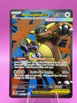 Pokemon TCG Mega Kangaskhan EX 164/132 Full Art Mega Evolution English - Image 1
