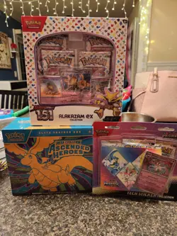 Pokemon Lot Sealed. Ascended Heroes ETB, 151 Alakazam Box, Prismatic Evolutions. - Image 1