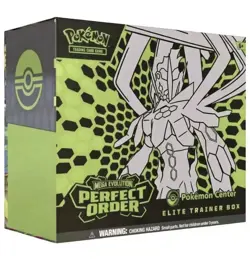 Pokemon TCG: Mega Evolution Perfect Order PKC Center Elite Trainer Box PRESALE - Image 1