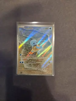 Pokemon TCG Squirtle 170/165 Sv: Scarlet & Violet 151 Holo English - Image 1