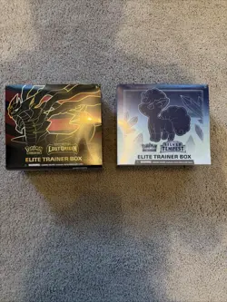 Pokemon TCG Sealed Lot Of 2 Silver tempest ETB And Lost Origin ETB - Image 1