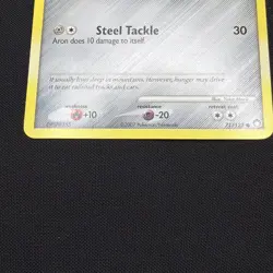 2007 Yuka Morii Aron 71/123 Pokemon Mysterious Treasures Regular Near Mint - Image 3