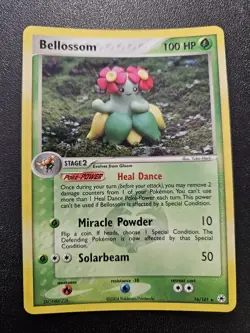 Pokemon EX Hidden Legends Bellossom Reverse Holo Rare 16/101 EXC-NEAR MINT - Image 1
