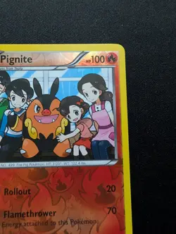 Mint Pokemon Pignite Reverse Holo 26/113 Legendary Treasures HOT - Image 3