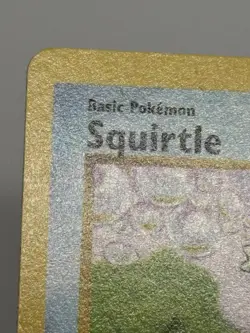 1999 Pokemon Base Set Shadowless SQUIRTLE #63/102 NM / MT WOTC - Image 3