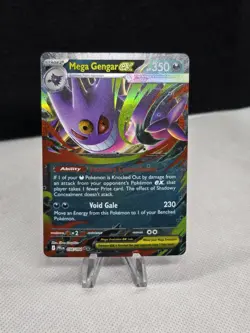 2025 Pokemon Phantasmal Flames MEGA GENGAR EX 056/094 Double Rare - Image 1