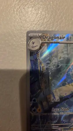 Pokemon TCG Dragonair Scarlet & Violet 151 Illustration Rare Holo Card 181/165 - Image 3