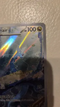 Pokemon TCG Dragonair Scarlet & Violet 151 Illustration Rare Holo Card 181/165 - Image 4