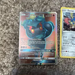 Pokemon TCG Holo EX GX V Card Lot - Marshadow, Zacian, Keldeo, Zapdos, Mewtwo - Image 3