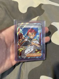 164/142 Crispin : Rare Ultra Card : Stellar Crown : Pokemon TCG - Image 1