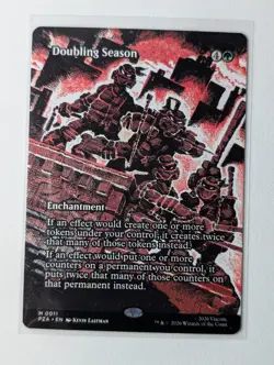 Doubling Season (Borderless) Teenage Mutant Ninja Turtles -Legal Regular 0011 - Image 1