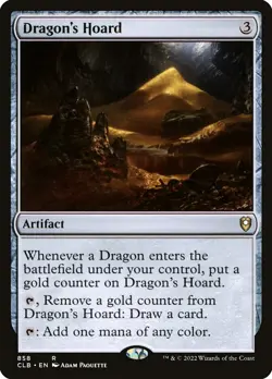 MTG Dragon's Hoard (858/1080) Commander Legends Battle for Baldur's Gate NM - Image 1