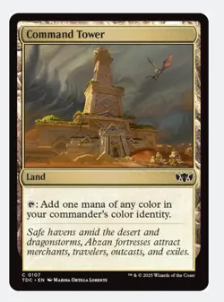 Command Tower | MTG TDC | EDH Commander Land Any Color Mana Staple | NEW NM - Image 1