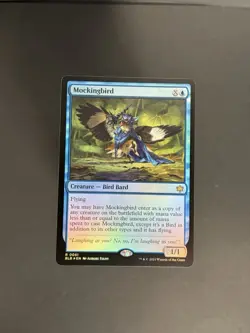 MTG Mockingbird - Foil, NM-Mint, English Bloomburrow - Image 1
