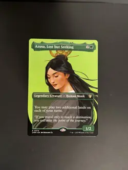 Magic | CMM | Azusa, Lost but Seeking (Borderless) | 679 | NM | Foil - Image 1