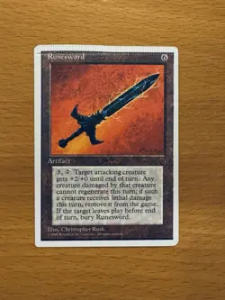 CRIMPED Runesword Chronicles Crimp MTG Magic: The Gathering FAST SHIPPING - Image 1