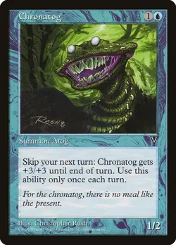Chronatog 1x MtG Visions VIS SP/NM - Image 1