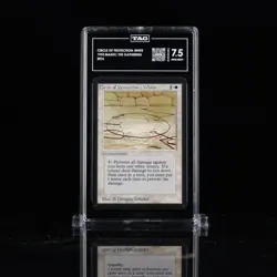 Circle of Protection: White - 7.5 NEAR MINT+ - Magic: The Gathering Beta - Image 1