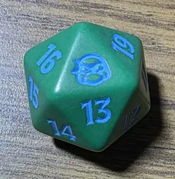 MTG, Teenage Mutant Ninja Turtles, Spindown D20 Die - Image 1