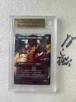 Zenos yae Galvus Borderless Surge Foil Graded BGS 10 PRISTINE MTG Final Fantasy - Image 2