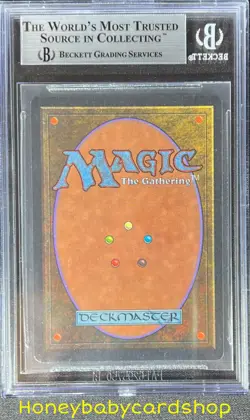 MTG Arabian Nights 1993 Repentant Blacksmith BGS 9.0Q+ (Quad+) MINT Old School - Image 2