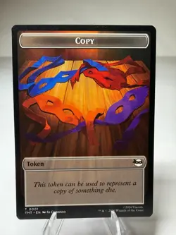 Dinosaur Soldier/Copy Double Sided Token #0001/0002 TMNT Magic The Gathering MTG - Image 2
