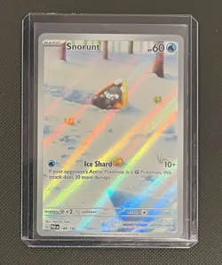 Pokemon TCG Snorunt 188/182 SV04: Paradox Rift Illustration Rare Holo 60 HP - Image 3