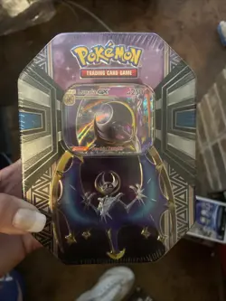 POKEMON 2017 Legends of Alola Lunala GX - Factory Sealed Collector Tin - Image 1