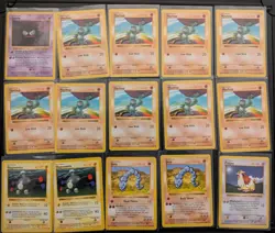 Pokemon Base Set 1999 Shadowless Card Lot - 76 cards TCG + Snorlax 1st Edition - Image 2