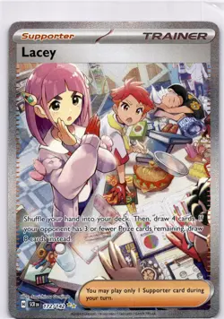 Pokemon Lacey 172/142 SV07: Stellar Crown Special Illustration Rare NM/M - Image 1