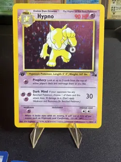 Pokemon 9 Card Vintage Lot 1st ed Hypno Holo, Shadowless, 1st Ed Team Rocket - Image 2