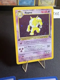 Pokemon 9 Card Vintage Lot 1st ed Hypno Holo, Shadowless, 1st Ed Team Rocket - Image 3