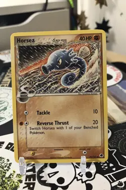 2006 Horsea 31/101 - NM Uncommon EX Dragon Frontiers Vintage Pokemon Card TCG - Image 1