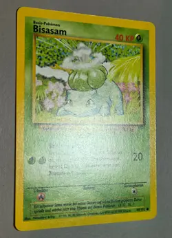 Bisasam # 44/102 Common Karte B Basis Set 1999 Pokemon Deutsch Near Mint Vintage - Image 2