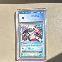 Pokemon Palkia G LV.X Ultra Rare Platinum 125/127 CGC 9 Holo 2009 - Image 1