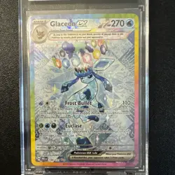 Pokemon TCG Glaceon EX Prismatic Evolutions 150/131 Special Illustration Rare - Image 1