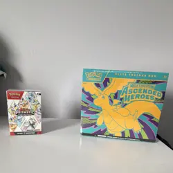 Pokemon ETB Mega Evolution Ascended Heroes & Prismatic Booster Bundle - Image 1