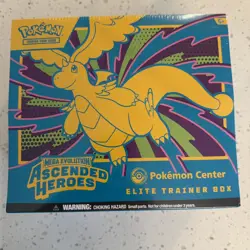 New & Sealed TCG: Ascended Heroes Pokemon Center ETB In hand - SMALL TEAR - Image 4