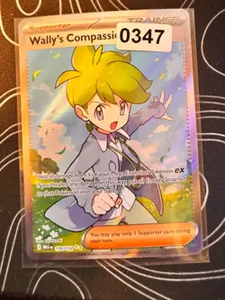 Wally's Compassion Ultra Rare Mega Evolutions Pokemon - Image 1