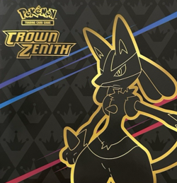Pokemon Crown Zenith base set with reverses, holo energies, and binder - Image 1
